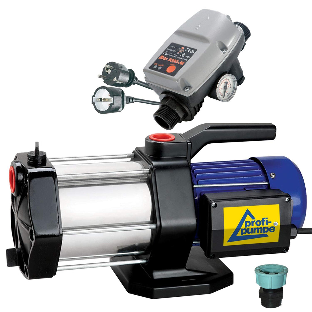 Kreiselpumpe Hauswasserwerk Regenwasserpumpe Hauswasserautomat Inno-Tec 1300W 5-Stufige laufruhige P