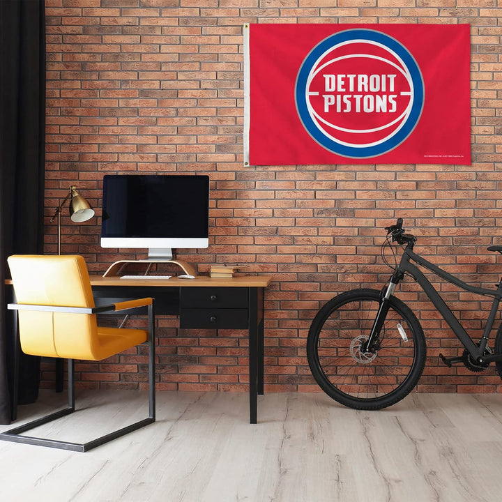Rico Industries NBA 90 x 150 cm einseitige Wimpelkette mit Ösen, Denver Nuggets, Denver Nuggets