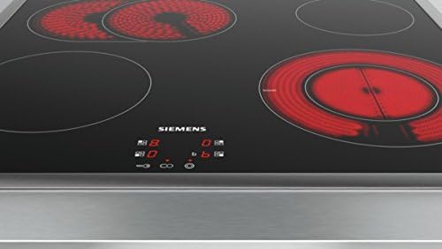Siemens EF645BNN1E iQ300 Elektrokochfeld / 4 Heizelemente / 58.3 cm / Kindersicherung / Glaskeramik,