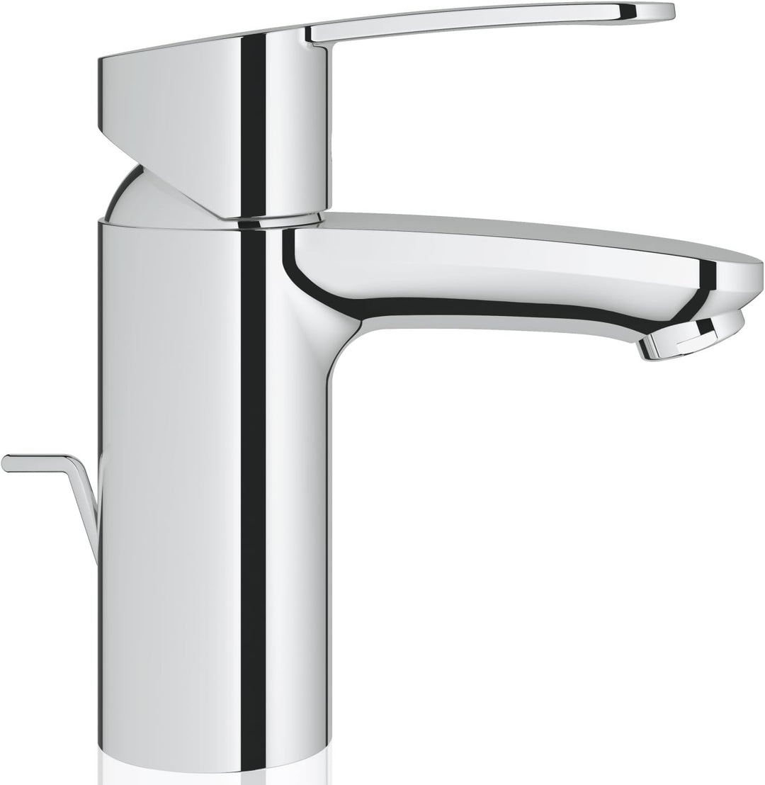 Grohe 2337420E Eurostyle Cosmopolitan, Badarmatur - Einhand-Waschtischbatterie, mit Zugstange, Energ