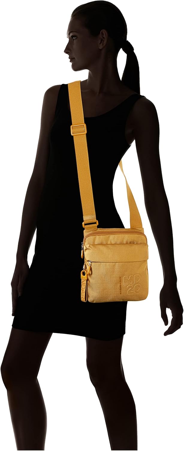 Mandarina Duck Damen Md 20 Lux Umhängetasche Mustard Lux, Mustard Lux