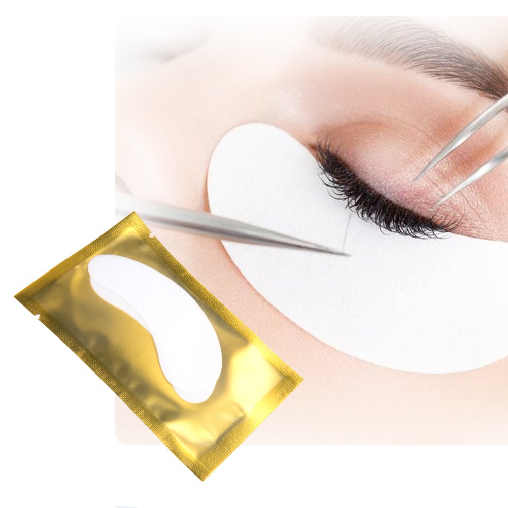 Lunamoon 150 Paar Augenpads für Wimpernverlängerung Wimpernpads Wimpernverlängerung Pads Eyelash Ext