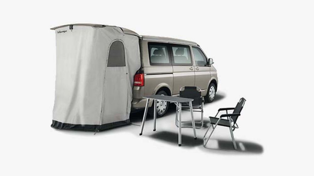 Volkswagen 7H0069612A Heckklappenzelt Original VW Duschkabine Multifunktionszelt Heckklappe Zelt