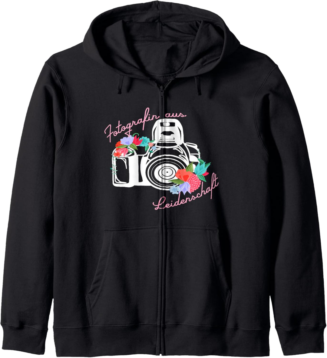 Fotografin aus Leidenschaft Fotografie Geschenk Idee Kamera Kapuzenjacke