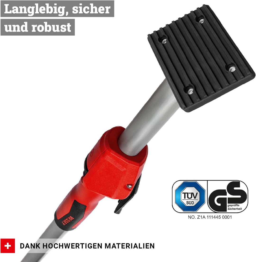 BESSEY Decken- und Montagestütze STE250 mit Pumpgriff, Verstellweg 1450-2500 mm, äusserst stabile Ko