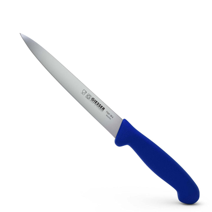 Giesser seit 1776 - Made in Germany - Filiermesser blau, Basic Blue, Klinge 18 cm, rutschfest, Filet