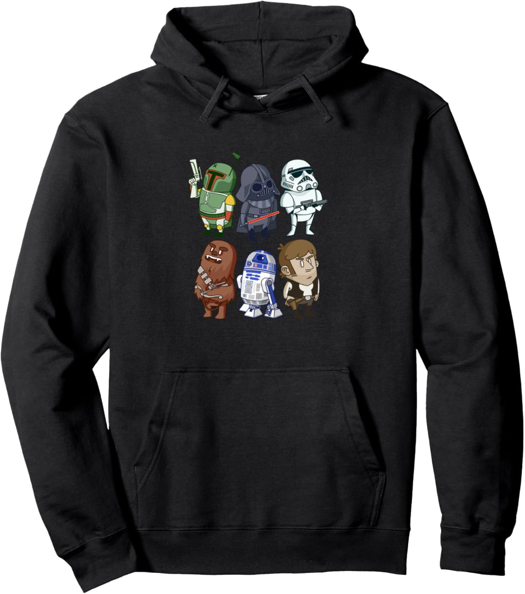 Star Wars Character Doodles Pullover Hoodie