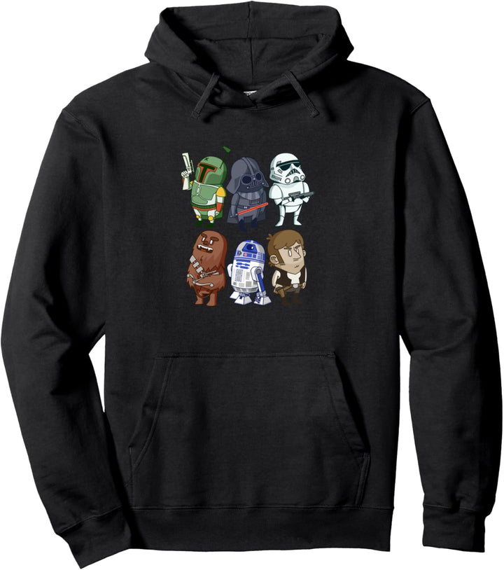 Star Wars Character Doodles Pullover Hoodie