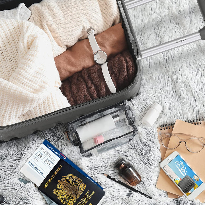 Flight Knight Leichtes, starres ABS-Handgepack mit 4 Radern, zugelassen fur uber 100 Fluggesellschaf