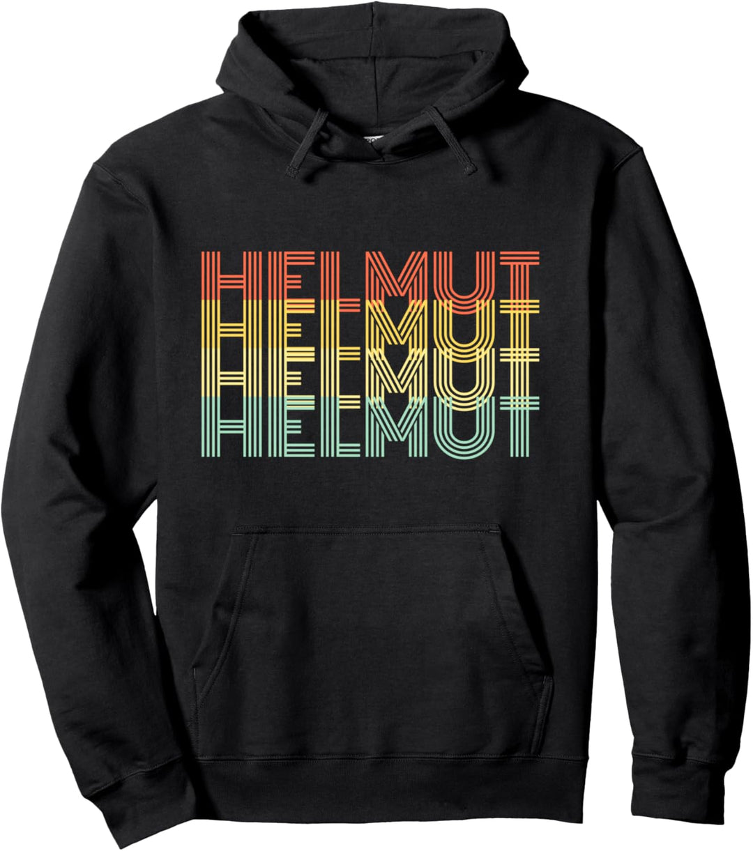 Helmut Name Vorname Retro Vintage Geburtstag Pullover Hoodie