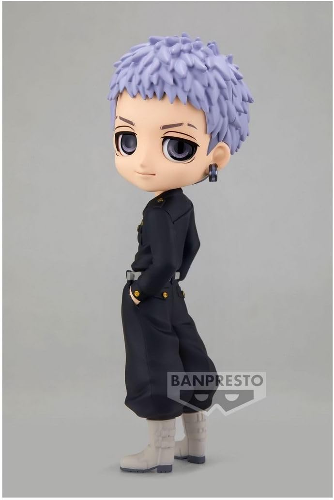 Banpresto - Q Posket Takashi Mitsuya Tokyo Revengers, 14 cm, BP19452, Mehrfarbig
