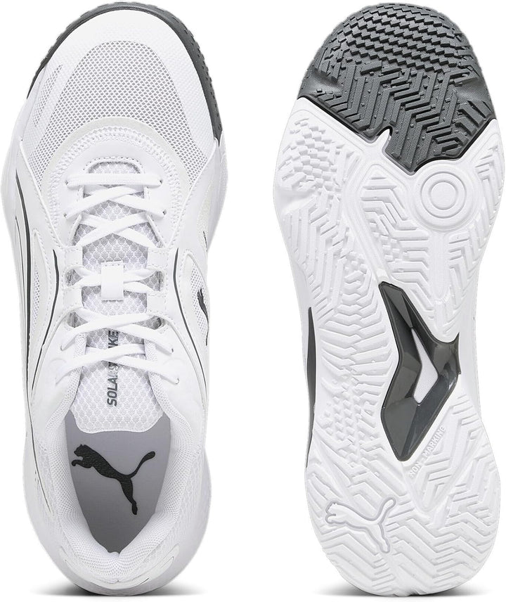 PUMA Unisex Solarstrike Ii Hallenturnschuh 46 EU Puma White Shadow Gray, 46 EU Puma White Shadow Gra