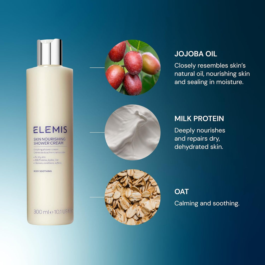 Elemis Skin Nourishing Shower Cream , 1er Pack (1 x 300 ml)