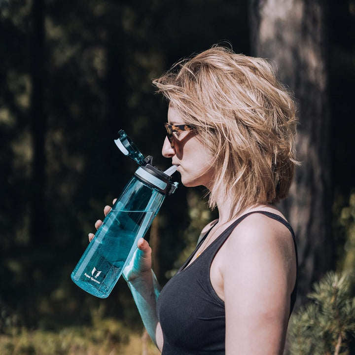 Super Sparrow Trinkflasche - TouchSip Wasserflasche - 500ml, 750ml, 1000ml - BPA-frei - Ideale Sport