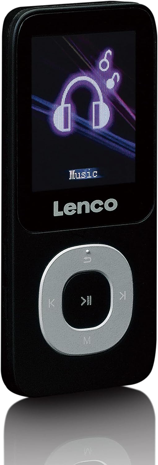 Lenco Xemio 659MIX MP3 Player - MP3/ MP4 Player - 1,8“ TFT LCD Bildschirm - E-Book Funktion - Sprach