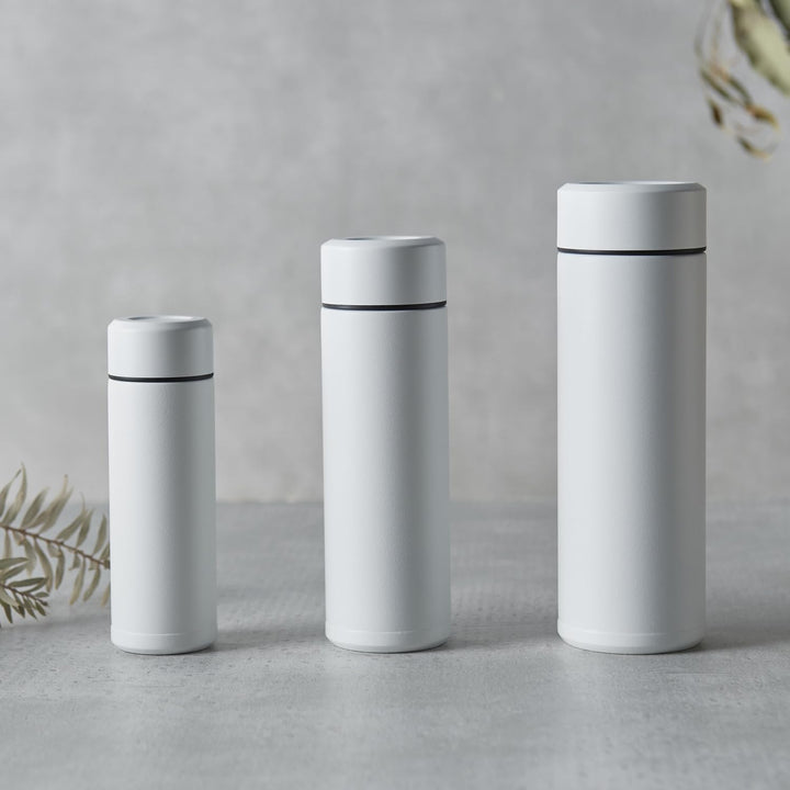 Kyocera isolierte Slim-Trinkflasche mit keramischer Innenbeschichtung, 12 Stunden heiss, 24 Stunden