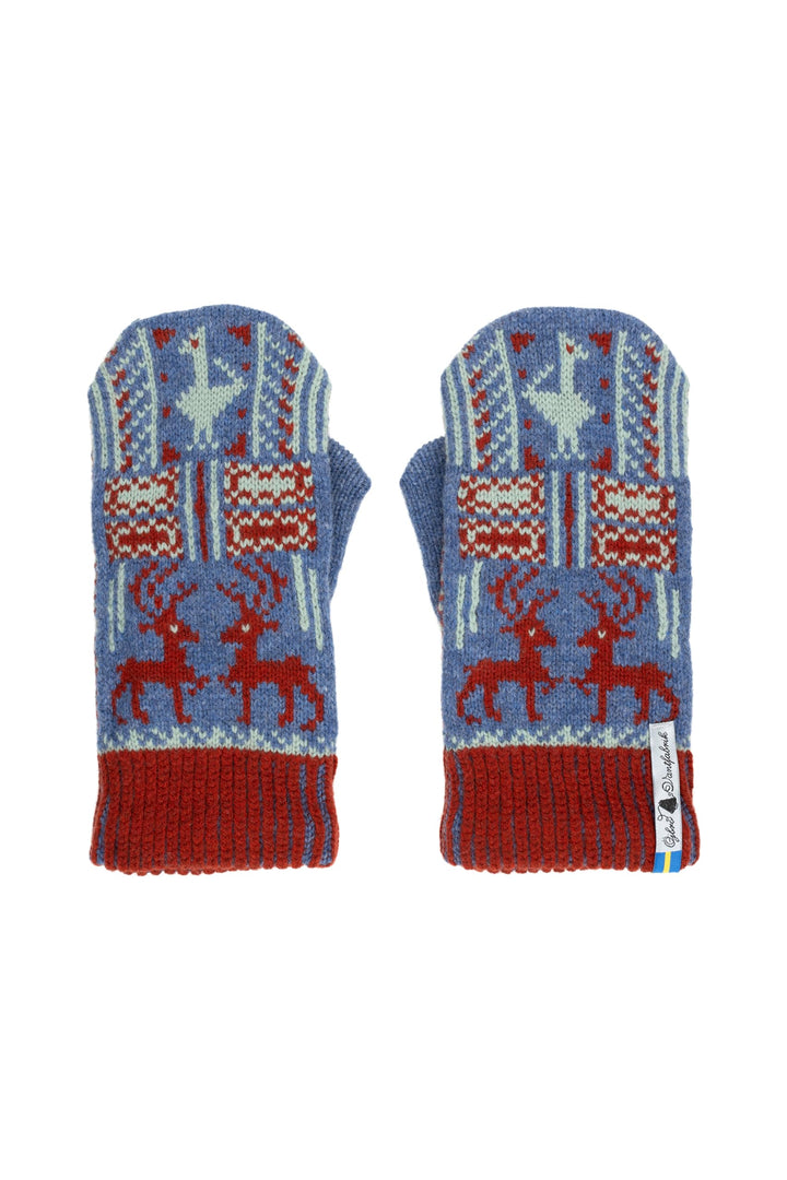 ÖJBRO VANTFABRIK Fäustlinge 4 Lagen 100% Merinowolle versch. Modelle, Grösse S-L (6-11) Handschuhe S