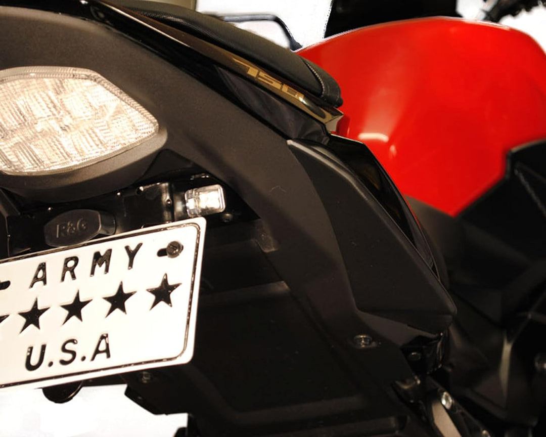 Alchemy Parts Klein Mikro Motorrad E-Geprüft Chrom LED Blinker Signale Turn
