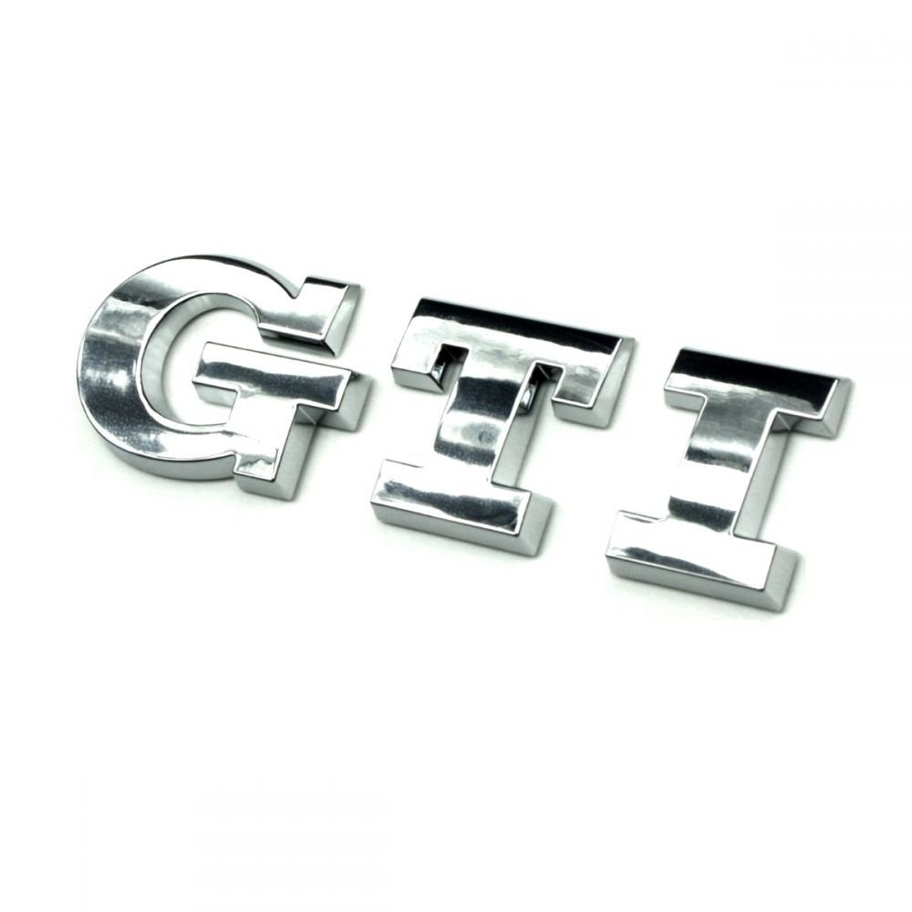 GTI Schriftzug Emblem Logo Polo 6C