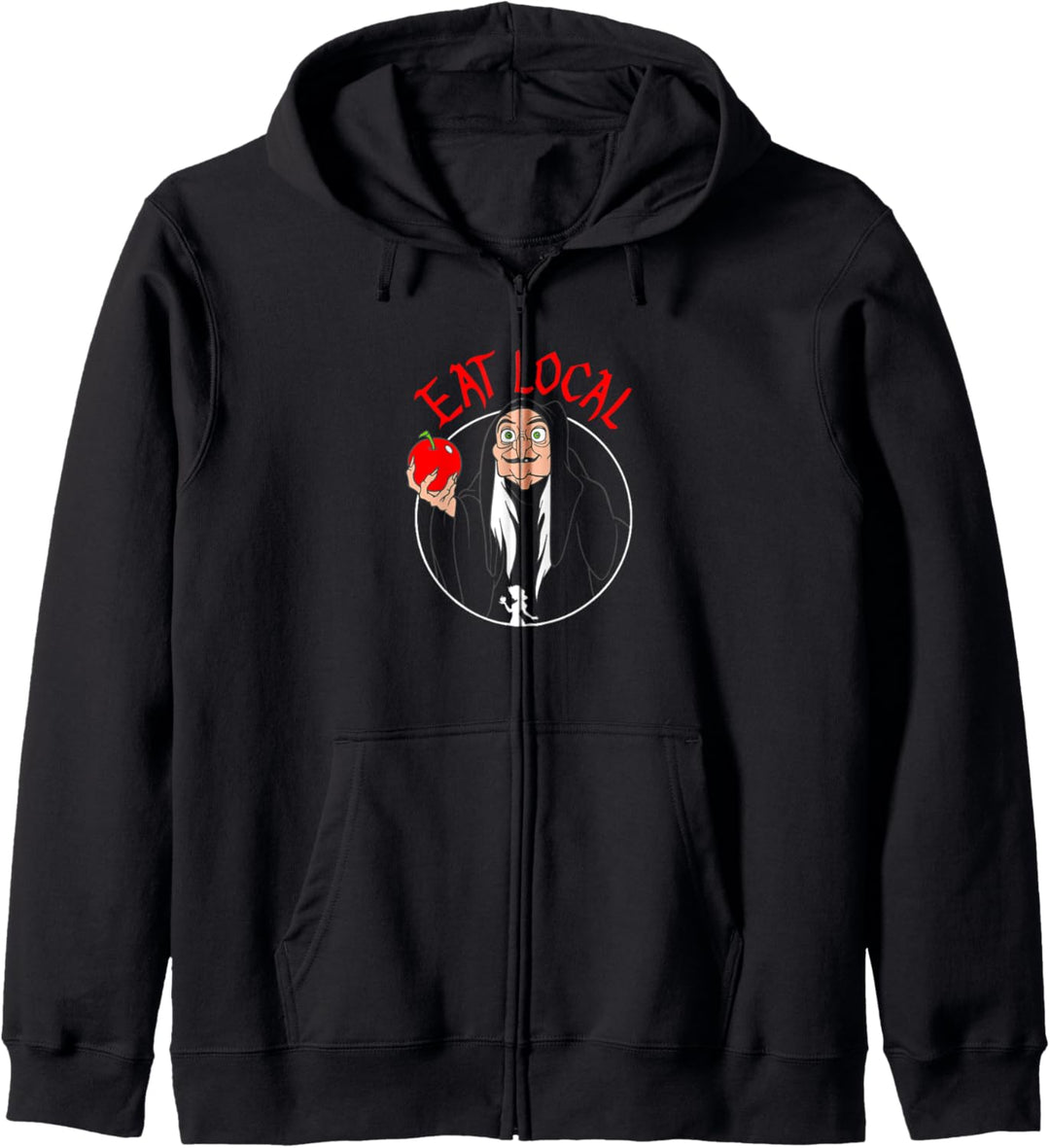 Disney Snow White Wicked Witch Eat Local Portrait Kapuzenjacke