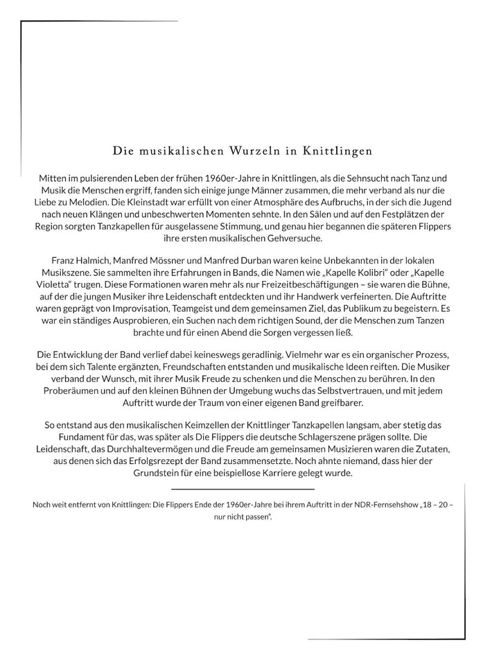 Die Biografie über Die Flippers: Der Sound der guten Laune. Komplett in Farbe, Taschenbuch