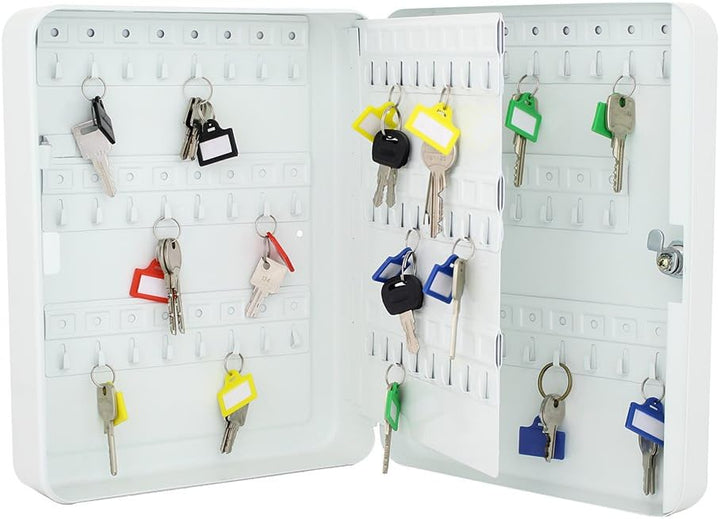 Rottner Schlüsselkassette TS93, Schlüsselkasten, Schlüsselschrank aus pulverbeschichtetem Stahlblech