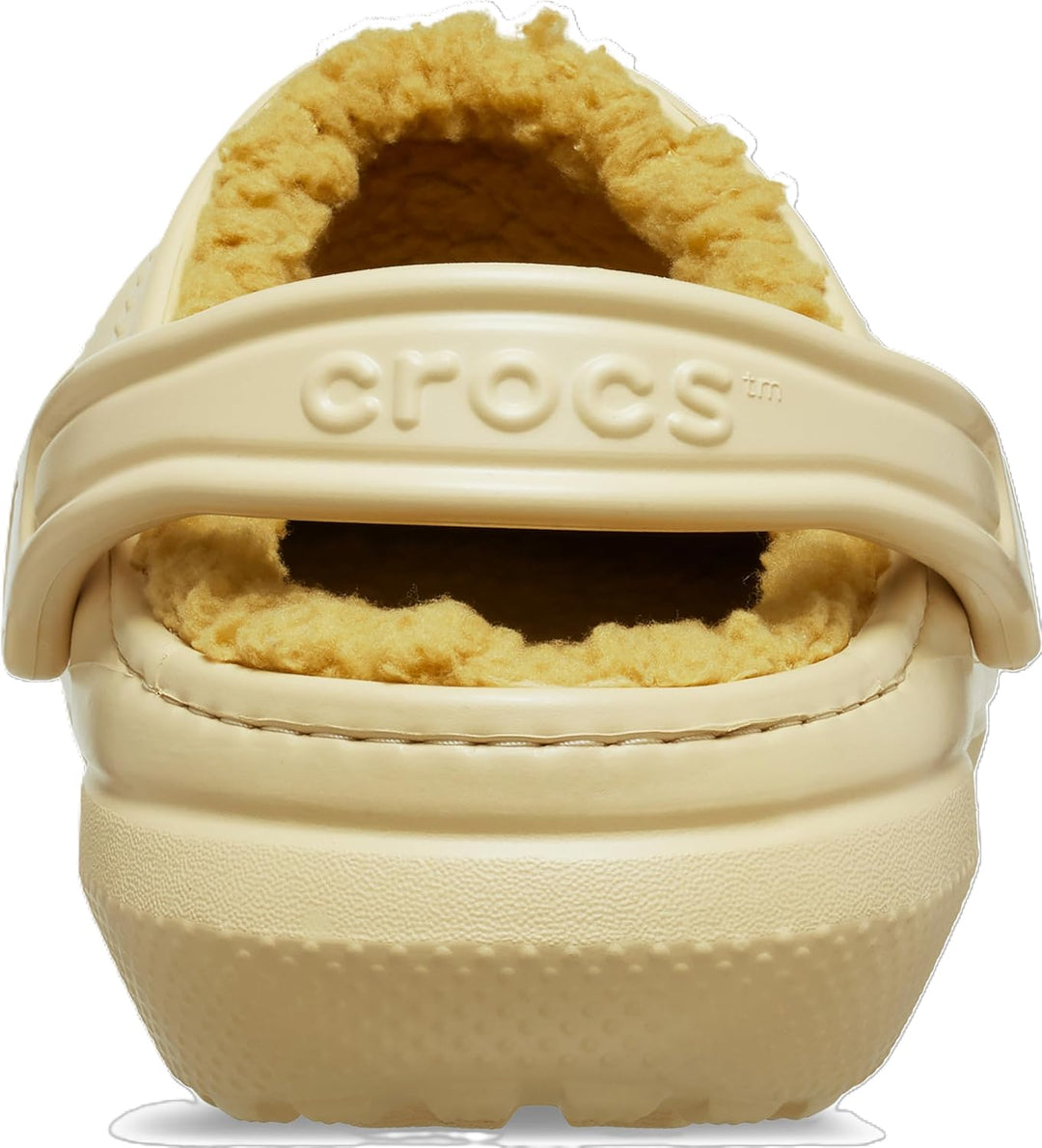 Crocs Unisex Classic Lined Clogs 36/37 EU Sesame, 36/37 EU Sesame