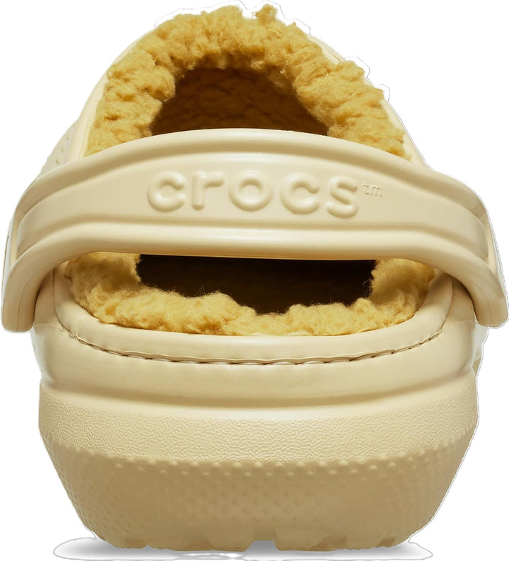 Crocs Unisex Classic Lined Clogs 36/37 EU Sesame, 36/37 EU Sesame