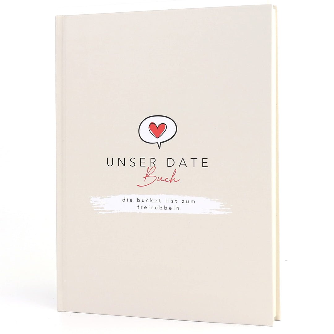 Unser Date Buch | 52 Date Ideen für Paare zum Freirubbeln | Bucket List für Pärchen | Jahrestag Gesc