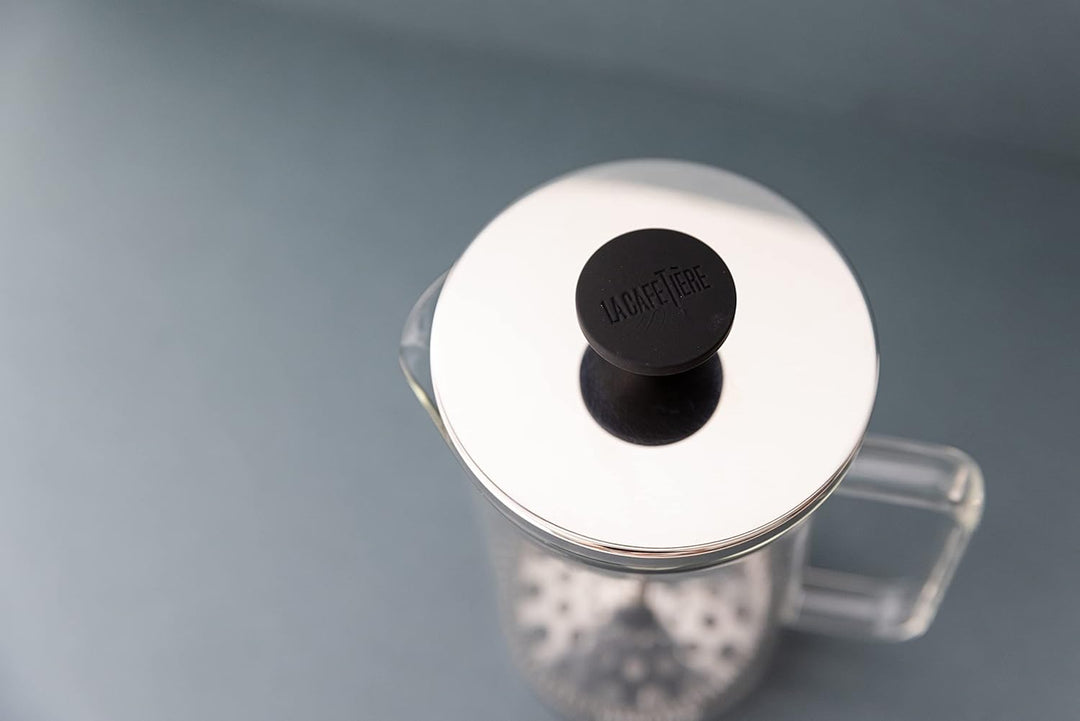La Cafetière French Press Kaffeebereiter aus Glas, 8 Tassen, Durchsichtig Eight Cup, Eight Cup