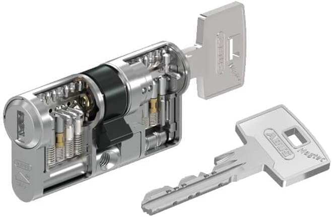 Doppelzylinder für ABUS MAGTEC 2500 | Magnet-Technologie | Bohrschutz Ziehschutz | Not- und Gefahren