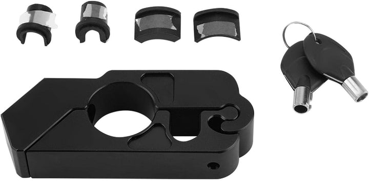 Motorradschloss, Quad Lock Motorradhalterung, MotorradgriffschlossDiebstahlsicherung für Motorräder,