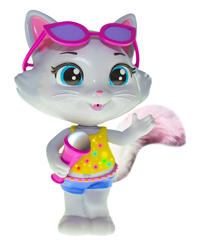 44 Katzen Musical Milady Elektronische Figuren, 20 cm, Songs der TV-Serie und Recording-Funktion, ab