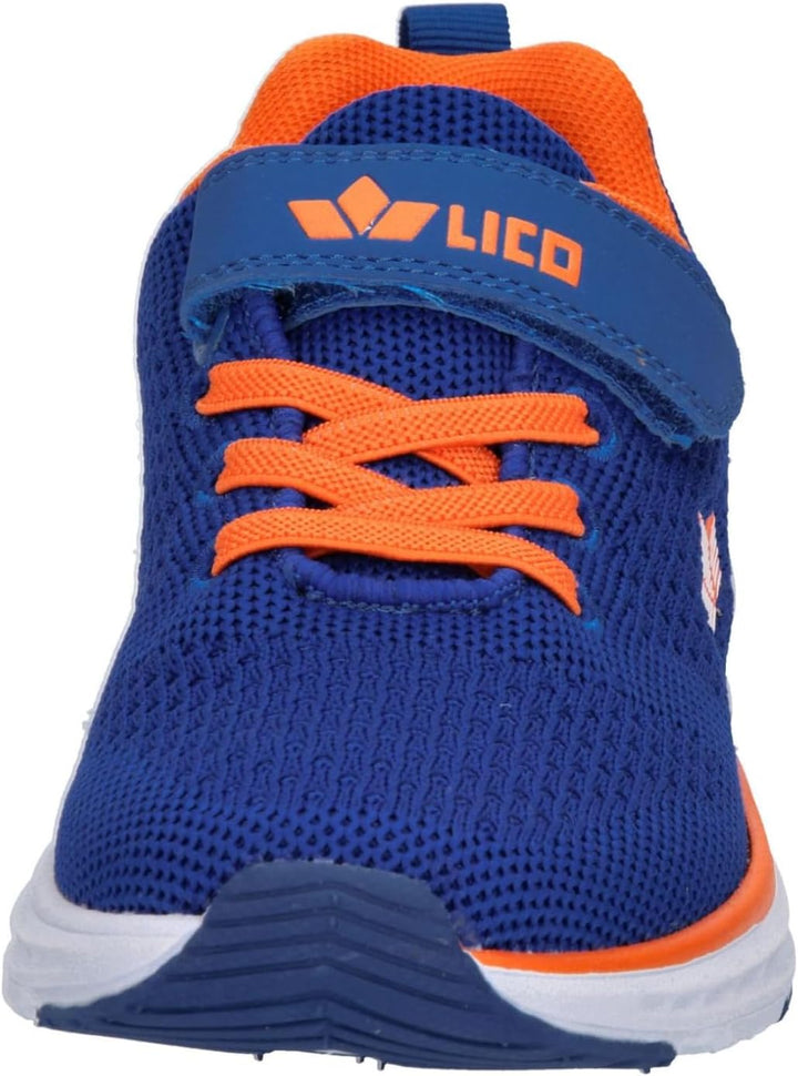 Lico Unisex Kinder Marin Vs Sneaker 28 EU Blau Orange, 28 EU Blau Orange