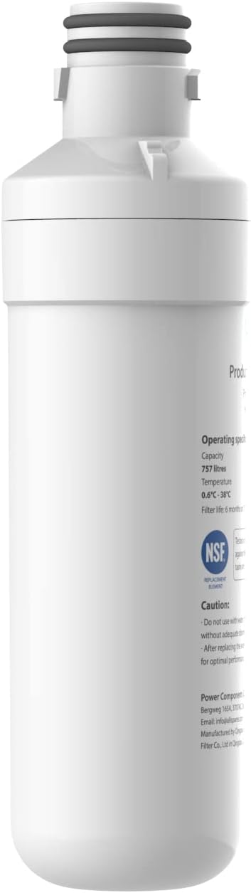 AllSpares Wasserfilter für Kühlschrank geeignet für LG LT1000P / AGF80300704 / ADQ74793501 (4 Stück)