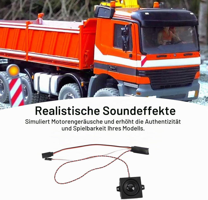 RC Engine Sound System Simuliertes Modul, 5W -Lautsprecher RC Engine Sound System Simuliertes Modul
