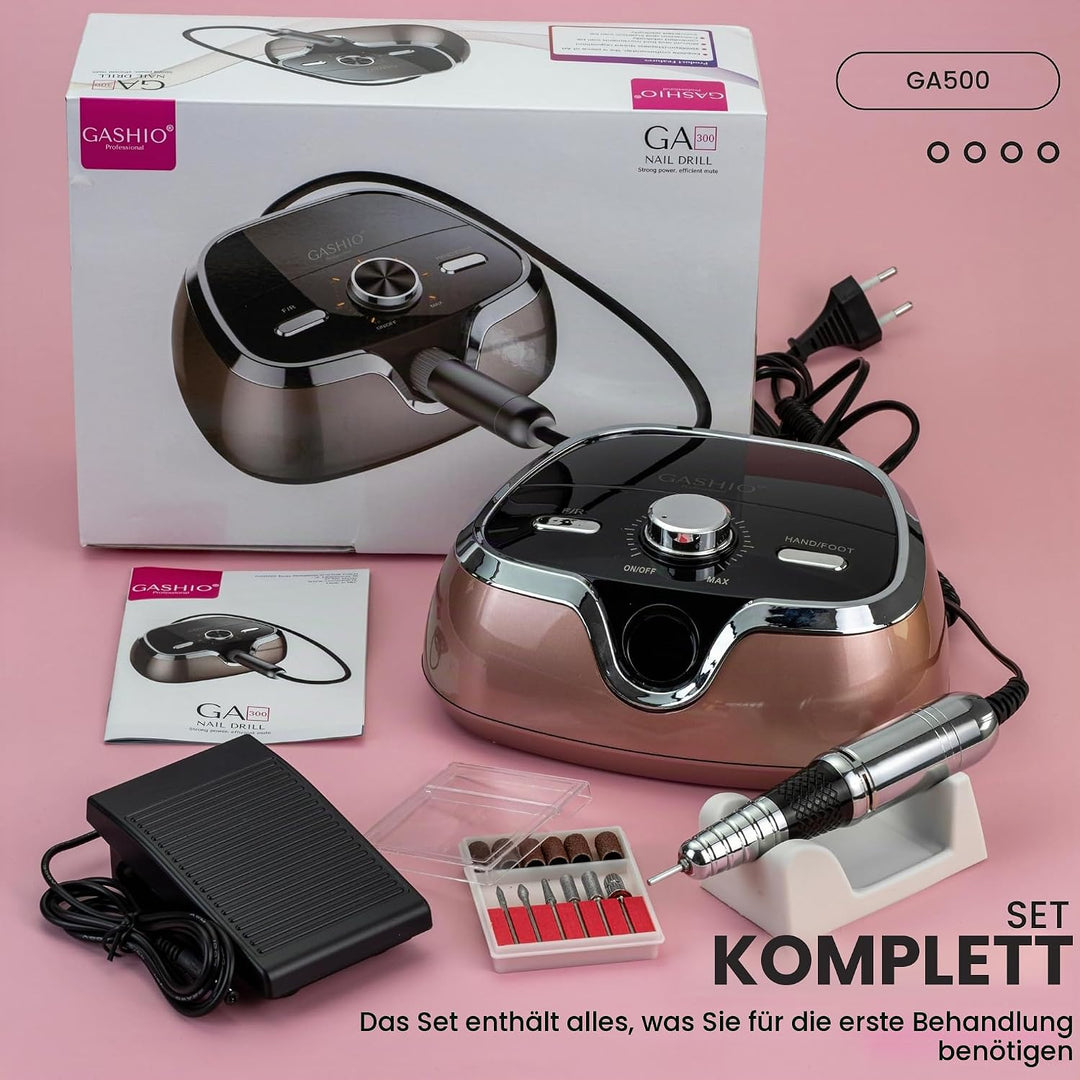 Nagelfräser für Gelnägel | Nail Drill 65W | Elektrische Nagelfeile | Maniküre Pediküre Set Elektrisc