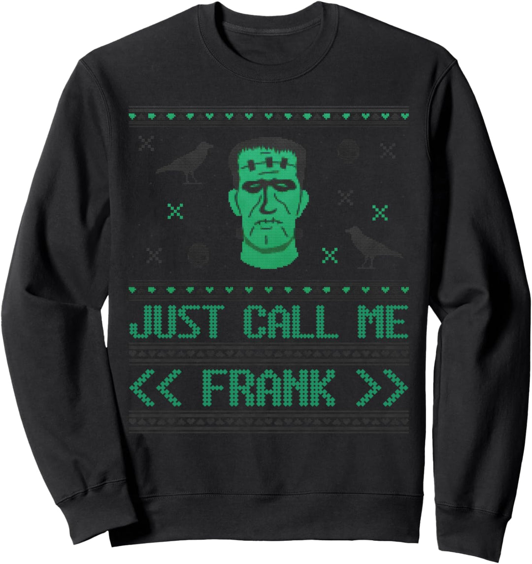 Frank Frankenstein hässliches lustiges Kostüm Halloween Sweatshirt