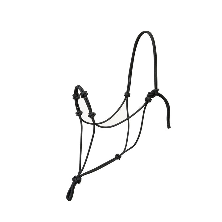 Weaver Leather Silvertip Four Knot Rope Halter Schwarz Average, Schwarz Average