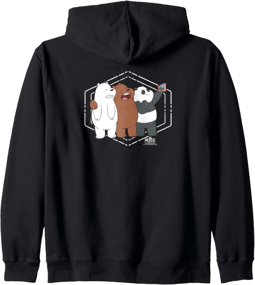 We Bare Bears Selfie Kapuzenjacke