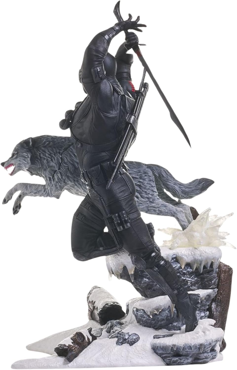 Diamond Comic JUL212508 Snake Eyes Statue, Cranberry