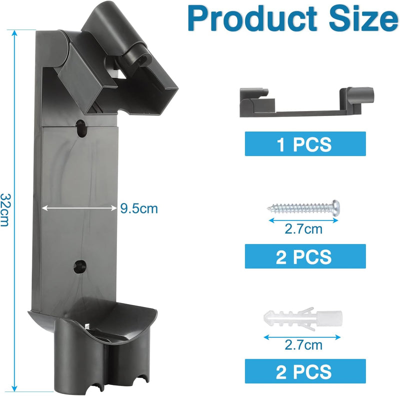 Kyrio Staubsauger Wandhalterung Ladestation Dockingstation für Dyson V7 V8 Akku-Staubsauger
