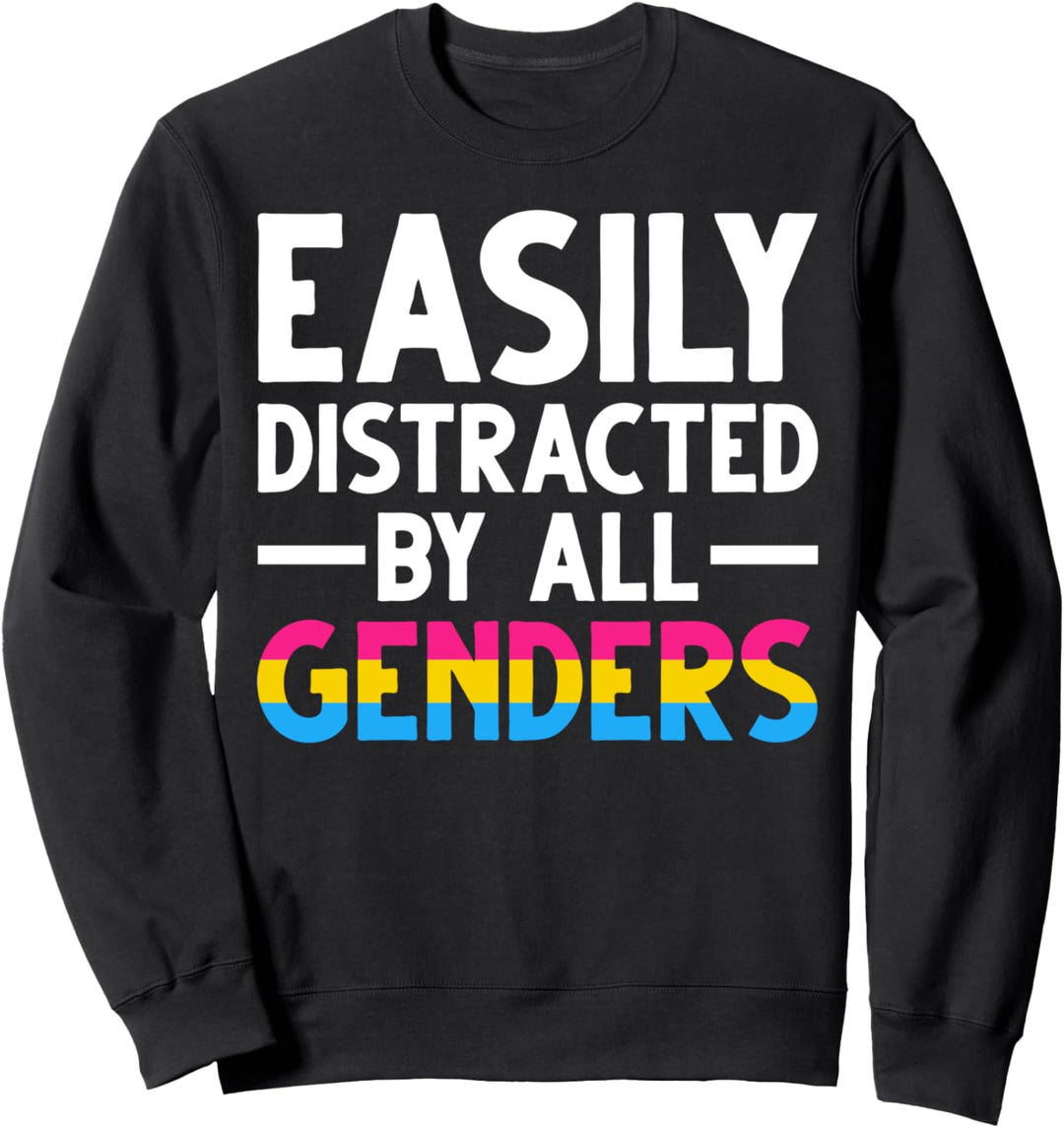 Queer Gay Pride Geschlechter LGBTQ Geschenk Pansexuell Sweatshirt