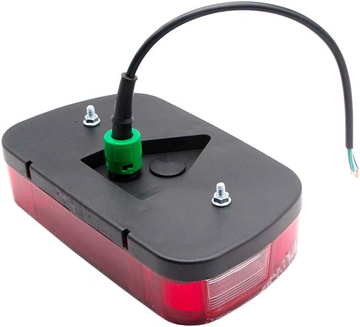 ETUKER 1Pair Anhänger Rückleuchten Kit Anhänger Rückleuchte, 12V Universal Wasserdichte Anhänger Rüc
