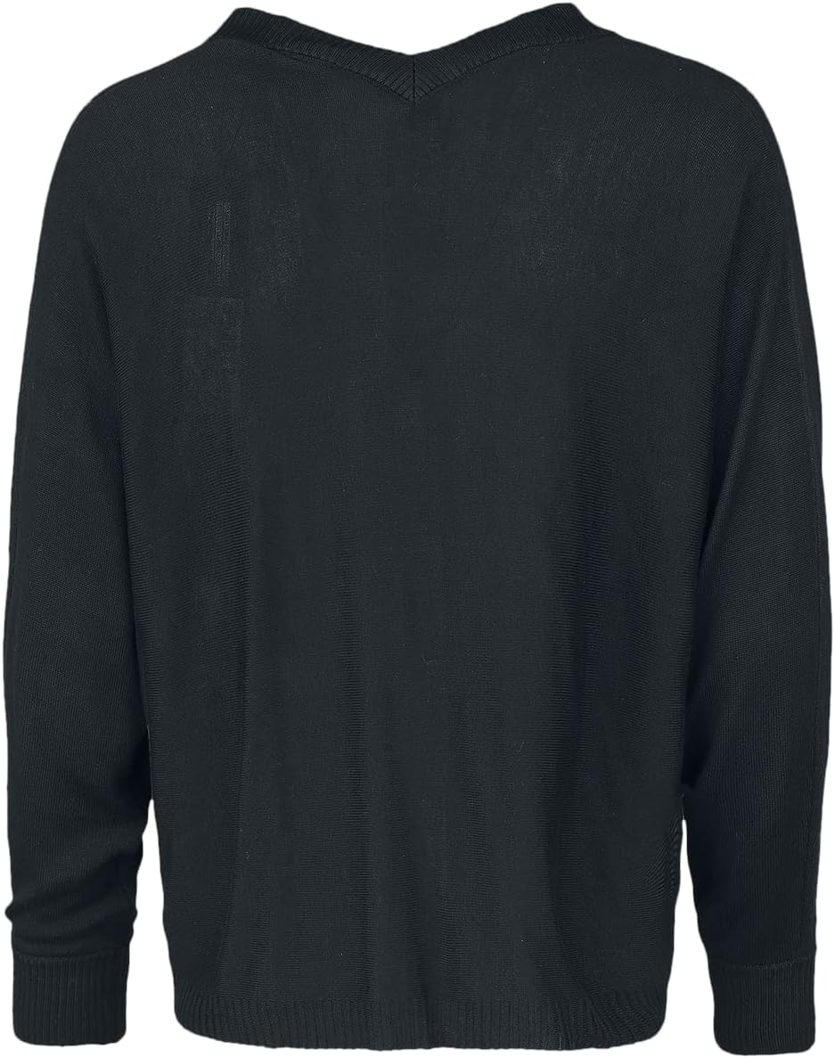 Jawbreaker Way Out Cardigan Frauen Cardigan schwarz/weiss Gothic M Schwarz/Weiss, M Schwarz/Weiss