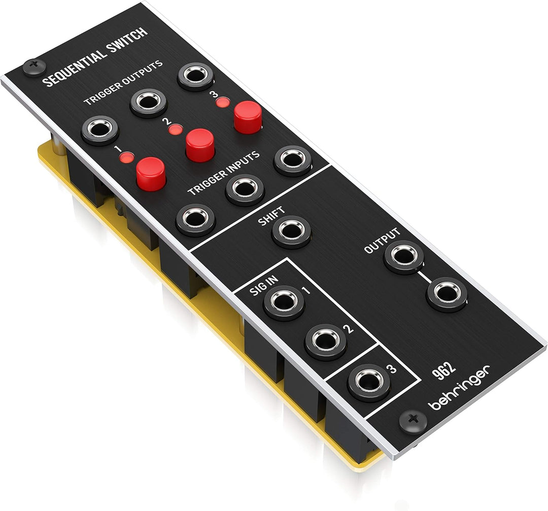 Behringer 962 SEQUENTIAL SWITCH Legendäres analoges CV-Multiplexer-Modul für Eurorack, 962 SEQUENTIA