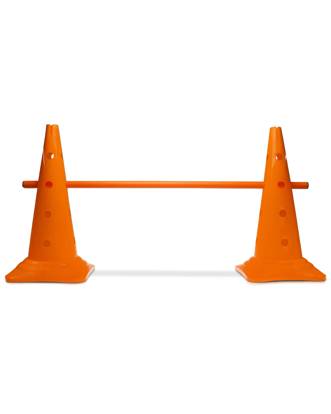 Kombi Kegel-Hürde – Steckhürde für Agility Training – Sprung- & Slalom-Hütchen für Hund, Sport, Pfer