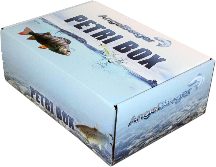 Angel-Berger Petri Box Angelbox Promo Box Geschenk Angelzubehör Angelsets