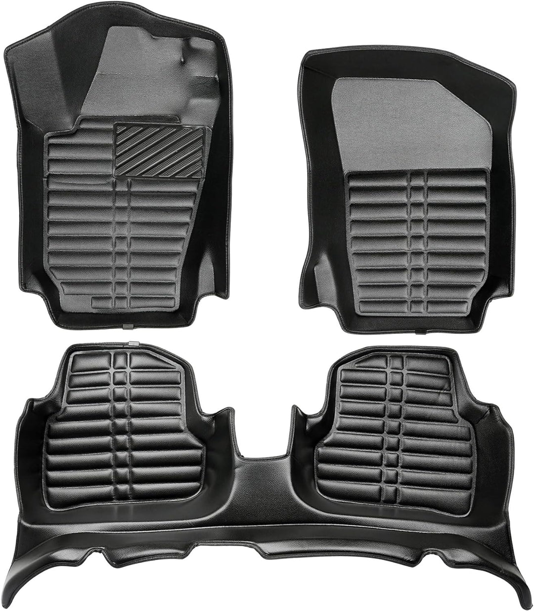 fussmattenprofi.com Auto Fussmatten Kompatibel mit Skoda Fabia (3.Gen) Baujahr ab 2014 I 100% Passge