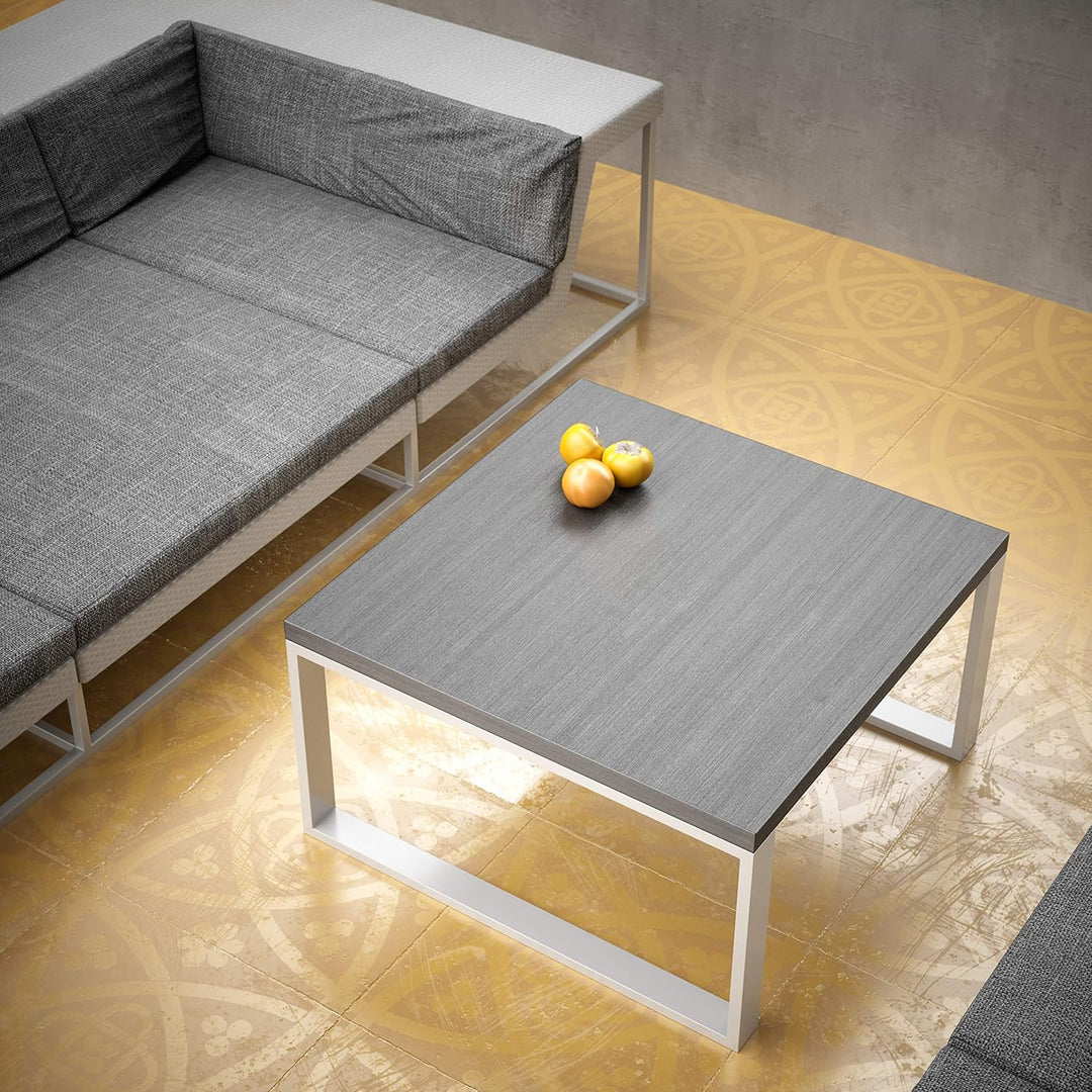 sossai® Couchtischkufen aus Stahl (pulverbeschichtet) | CKK1 | Farbe: Weiss | Breite 65 cm x Höhe 40